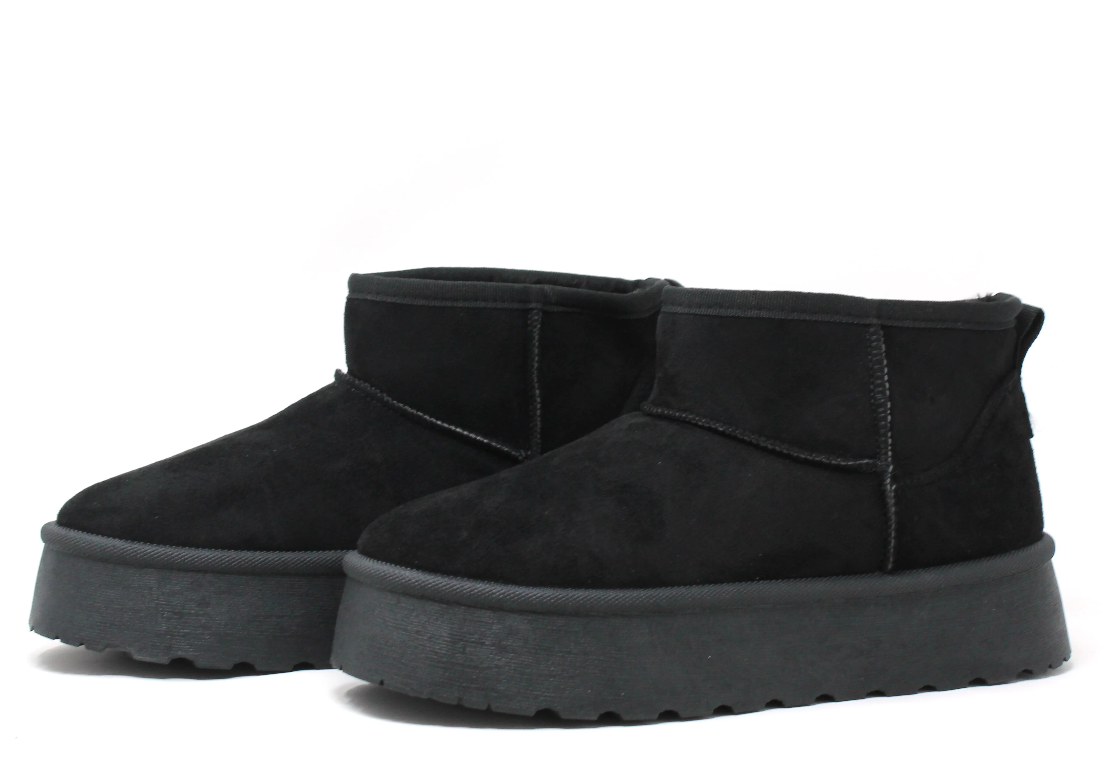 PLATFORM FAUX FUR LINED BOOT - Image 11