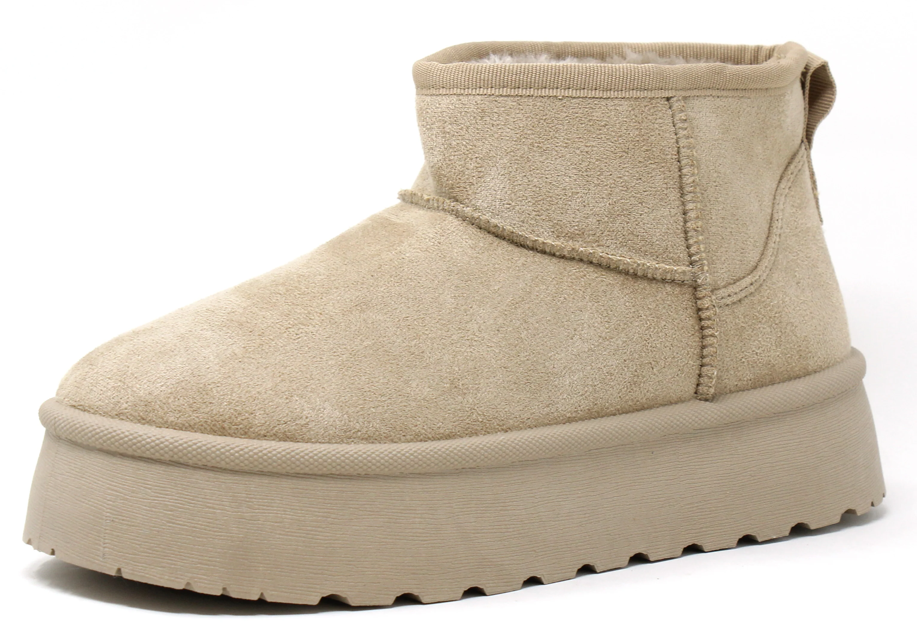 PLATFORM FAUX FUR LINED BOOT - Image 6