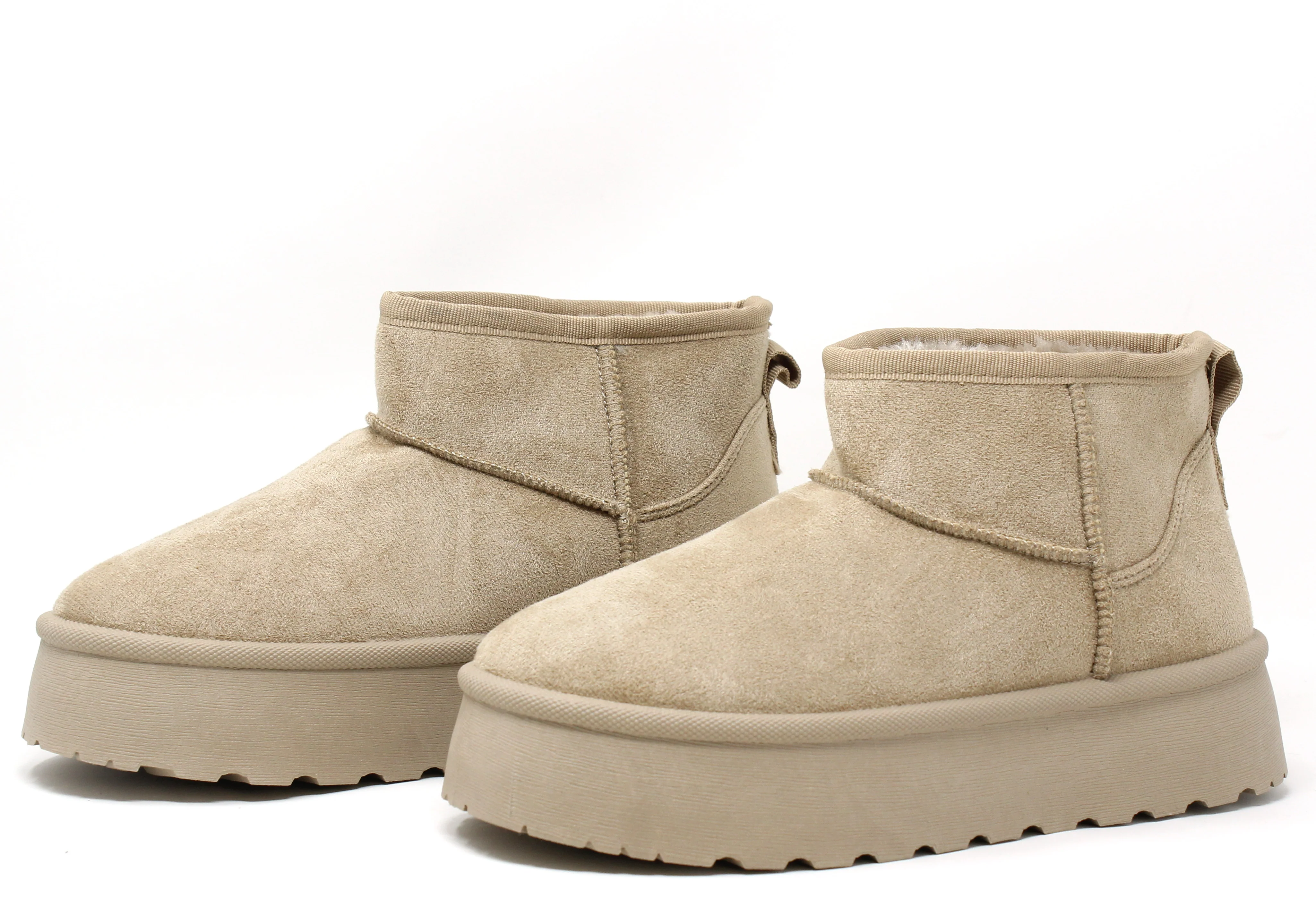 PLATFORM FAUX FUR LINED BOOT - Image 7