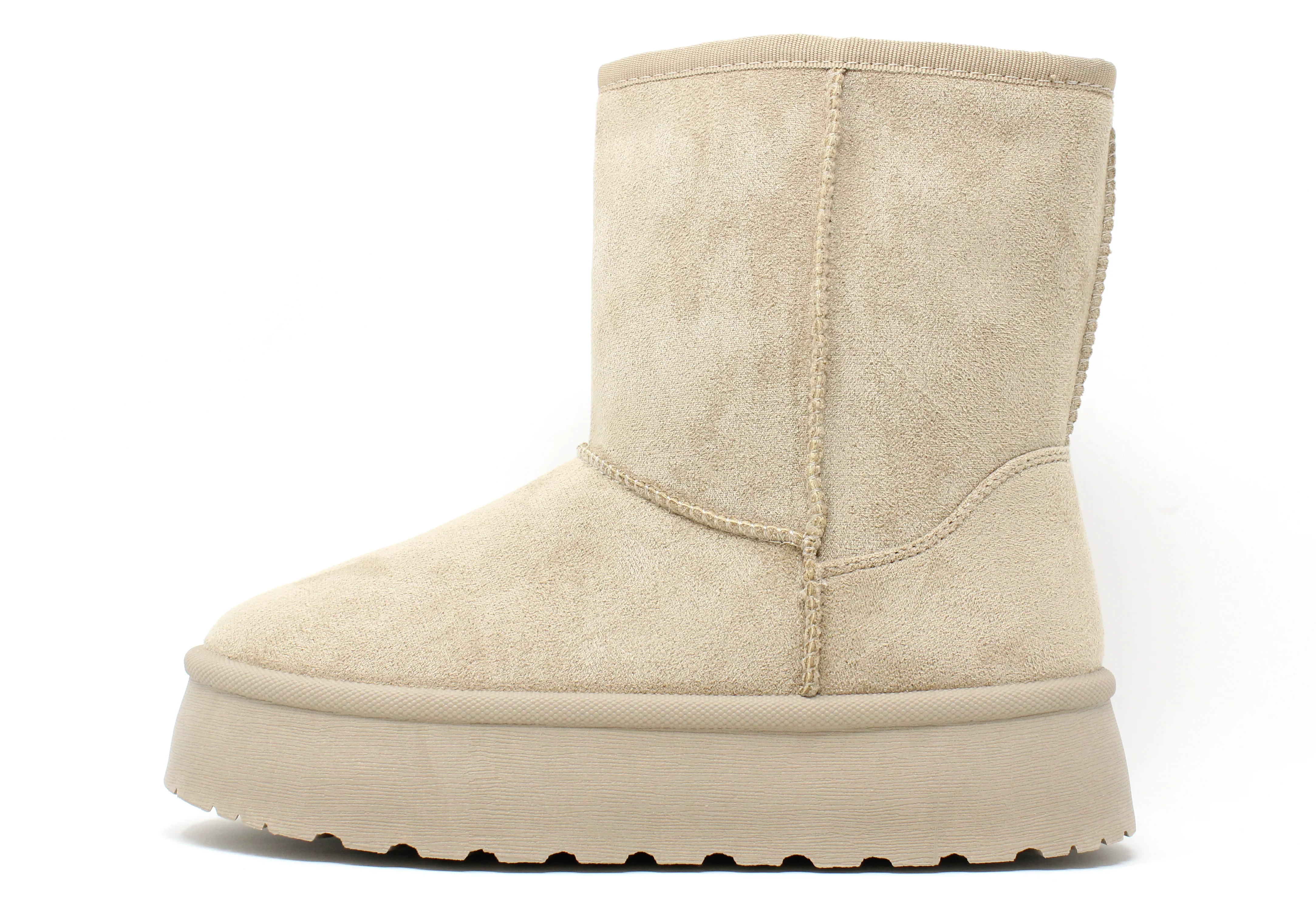 PLATFORM FAUX FUR LINED BOOT - Image 4