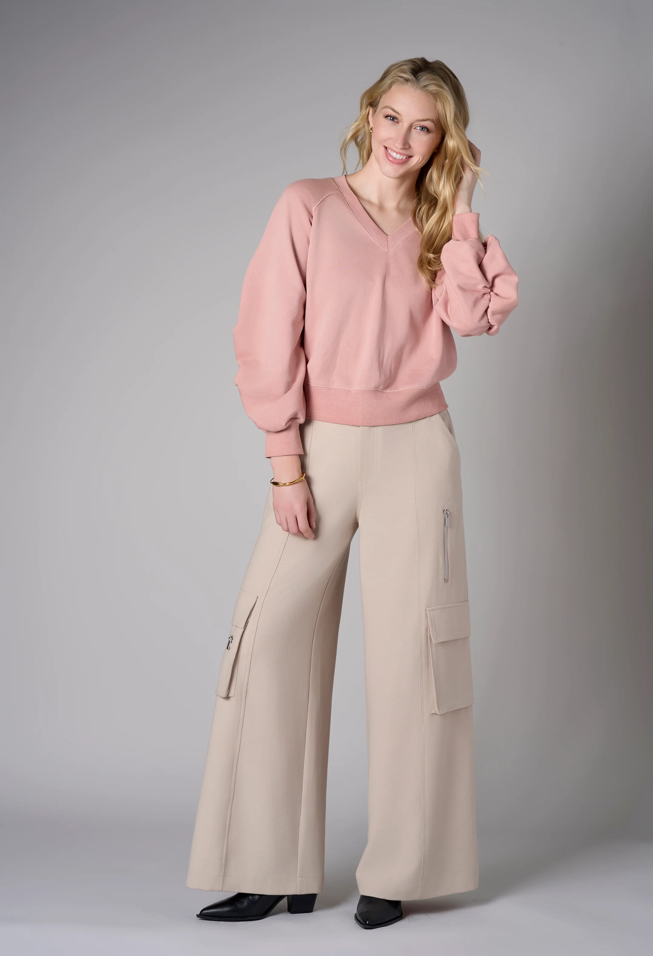 Balloon Sleeve Jumper - Image 3