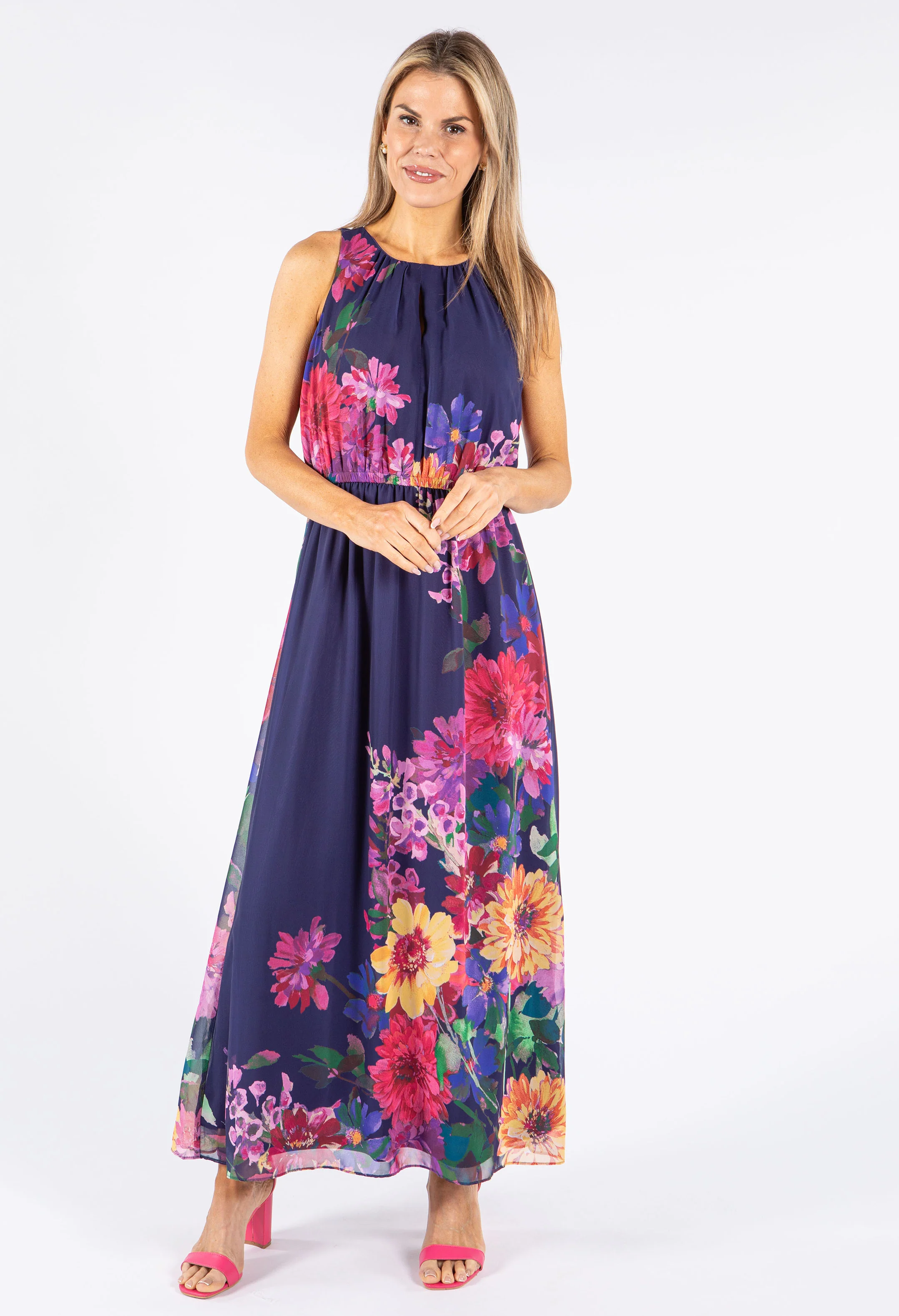 Bold Blossom Print Dress - Image 3
