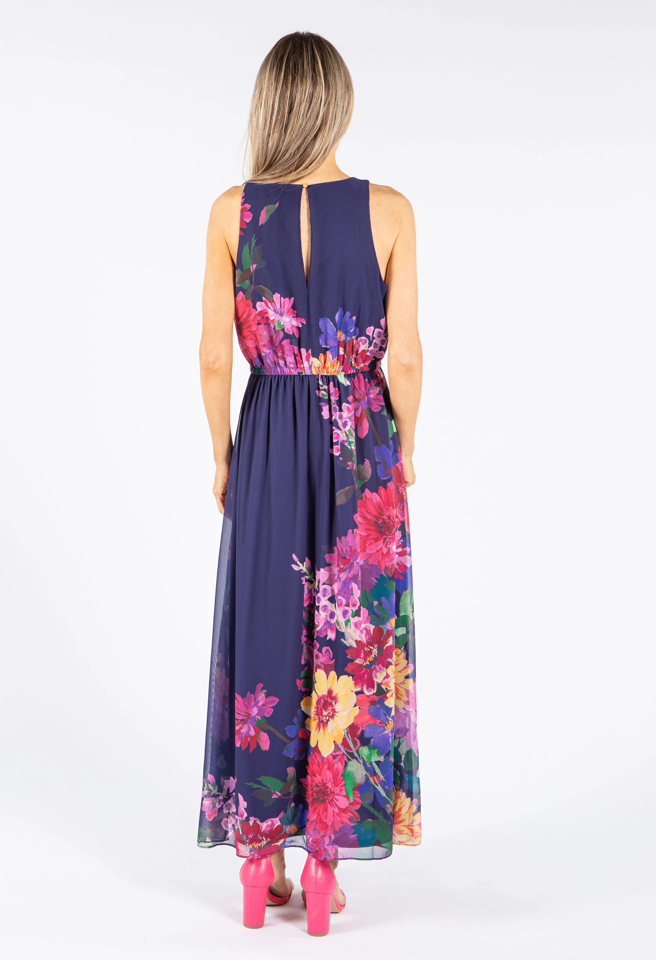 Bold Blossom Print Dress - Image 5
