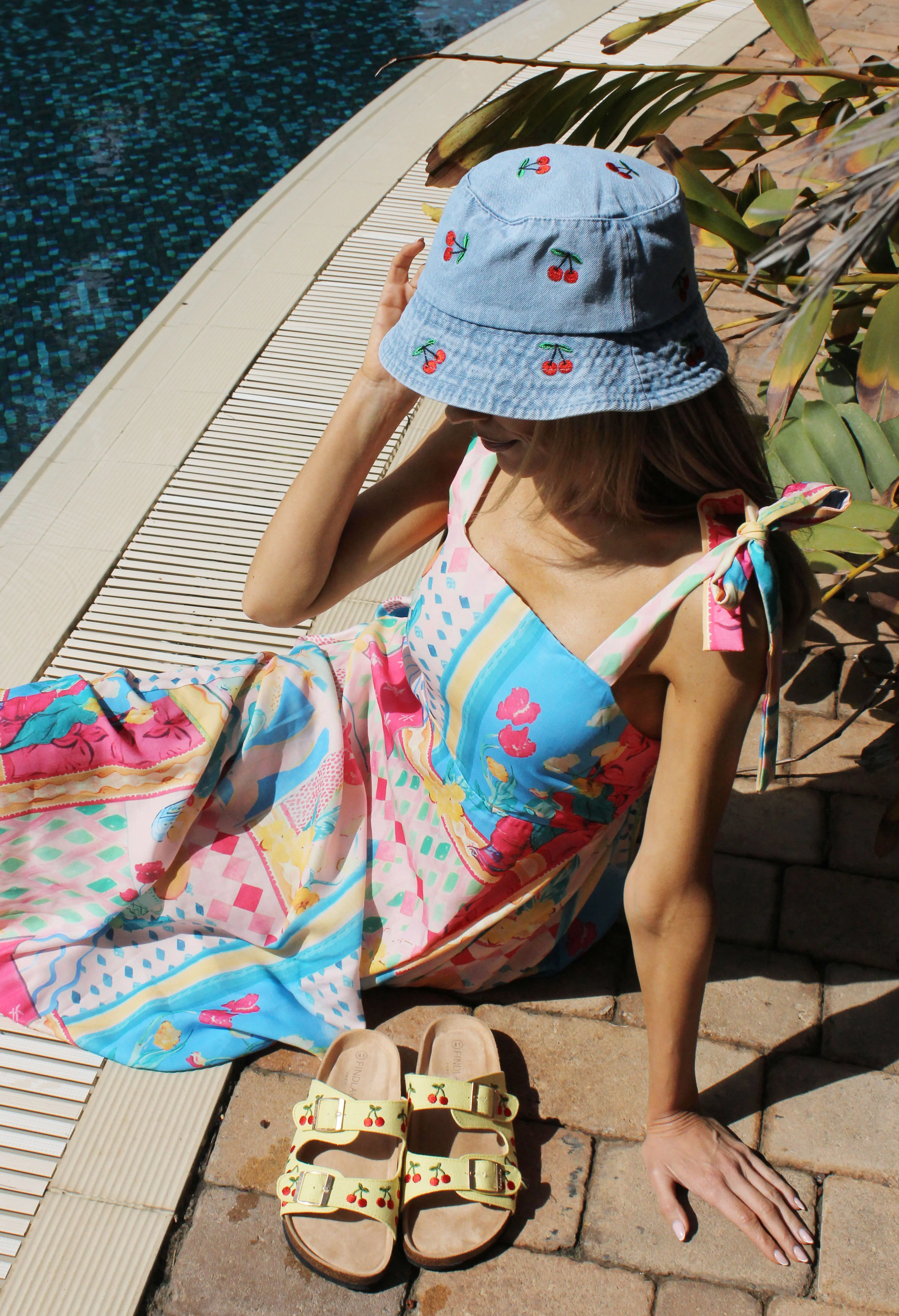 Cherry Double Strap Sandal - Image 9