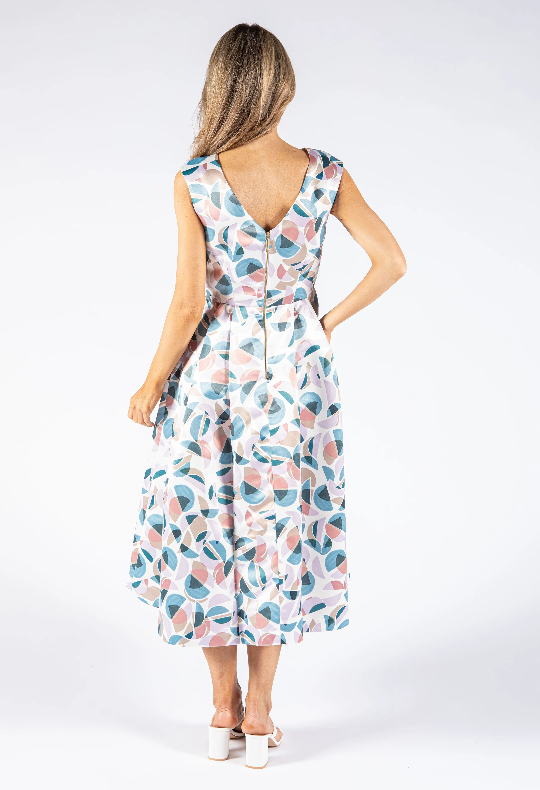 A-Line Midi Dress - Image 4