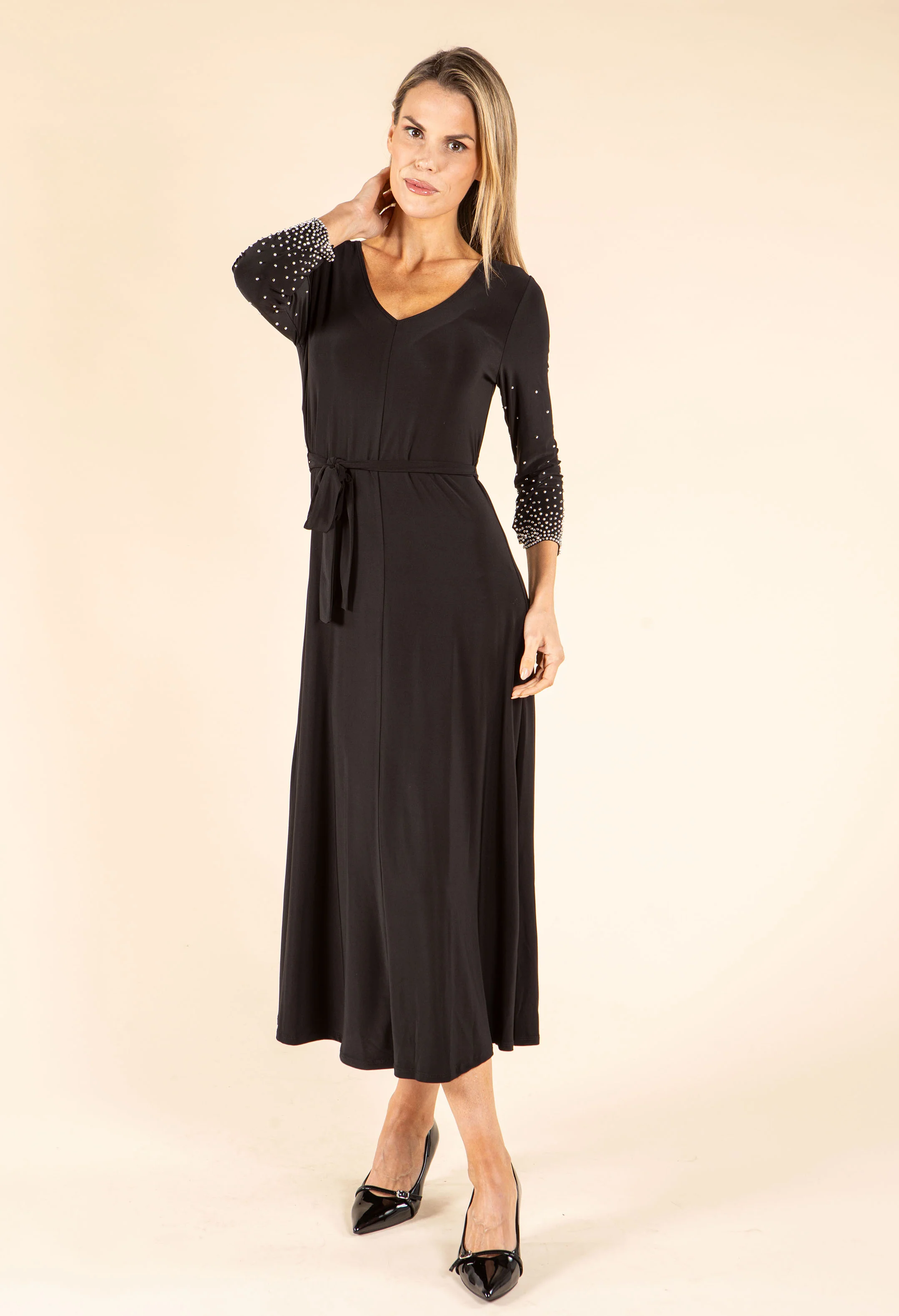 Diamond & Pearl Midi Dress - Image 3