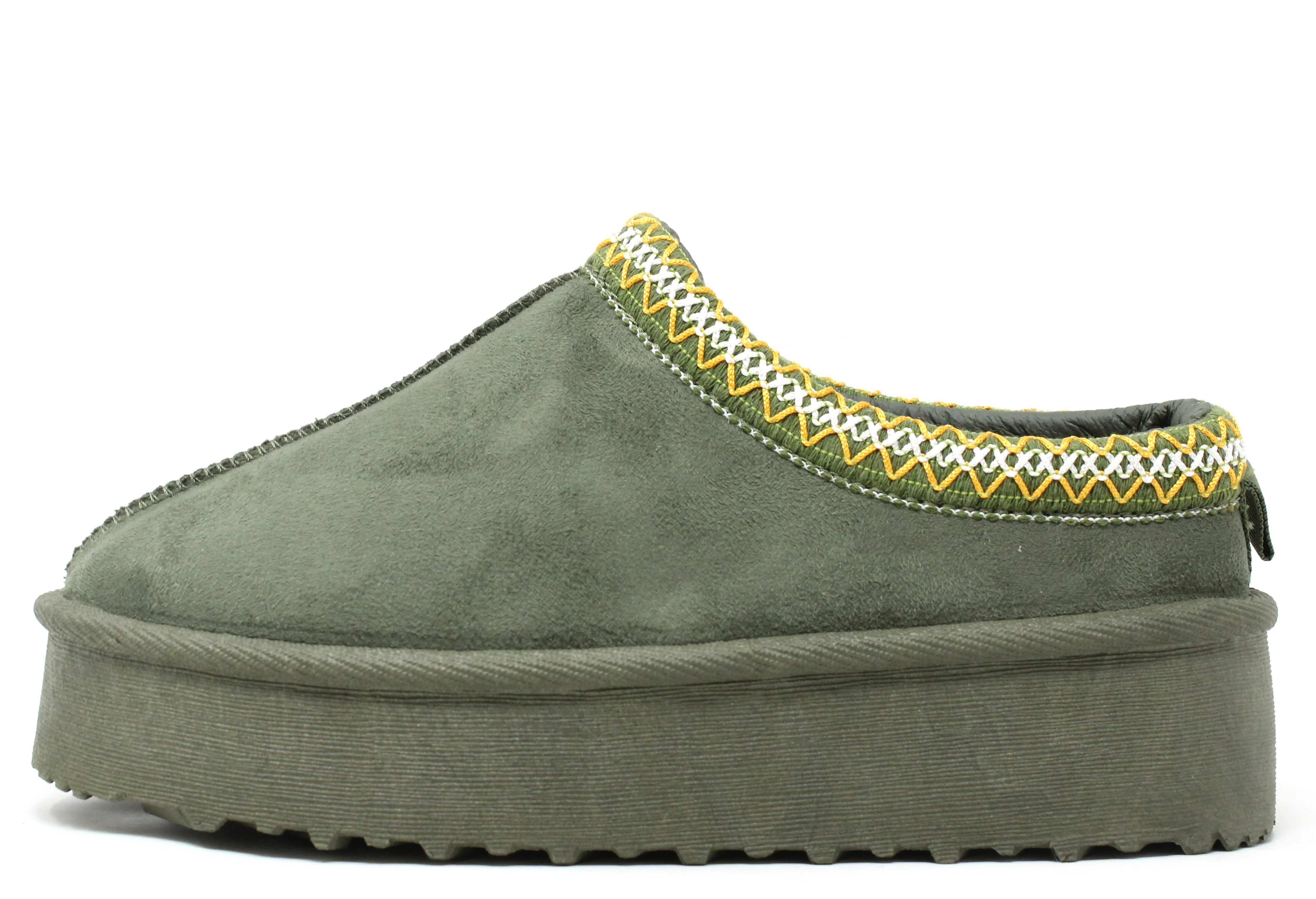 Embroidered Platform Slip On Boot - Image 4