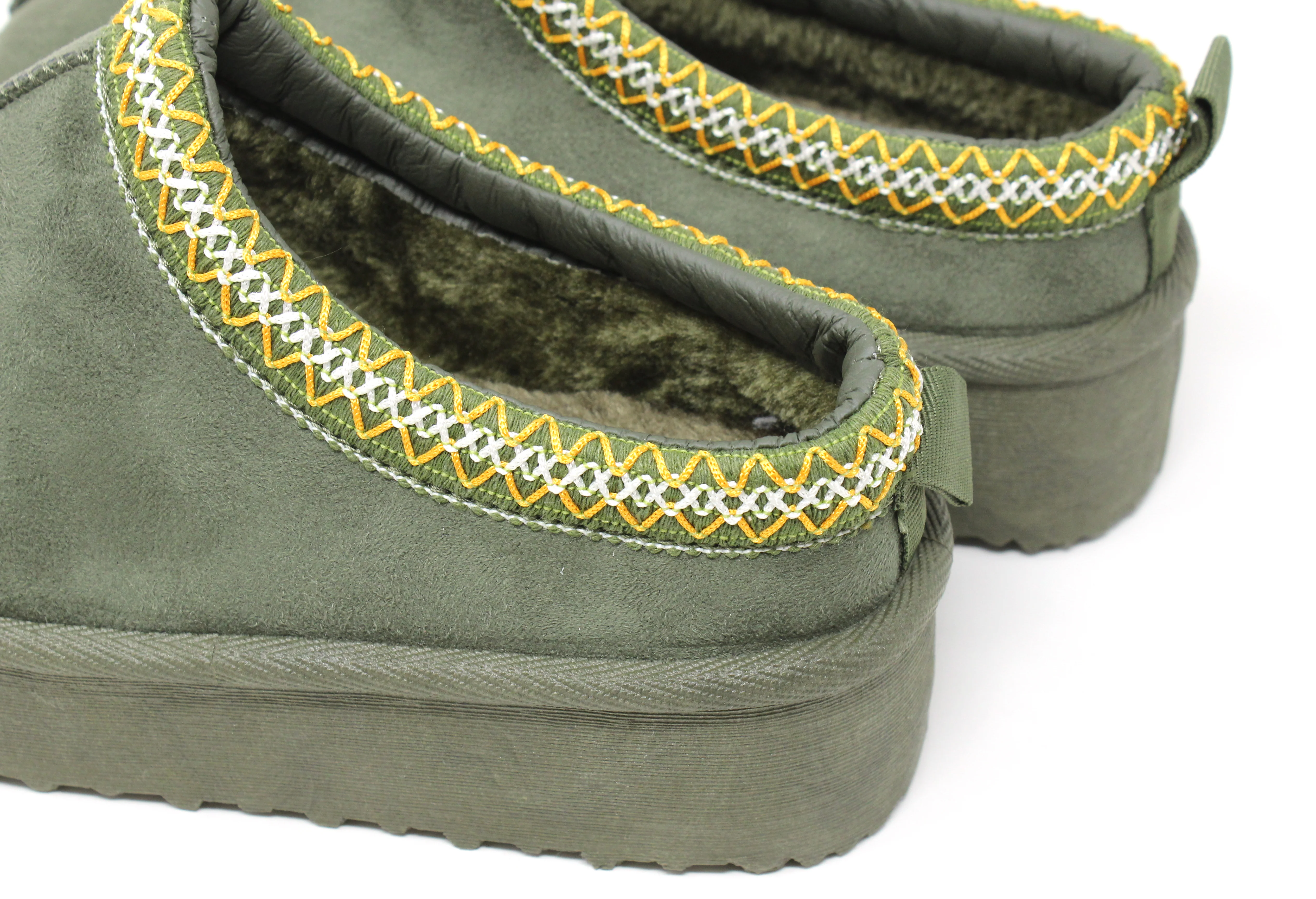 Embroidered Platform Slip On Boot - Image 6