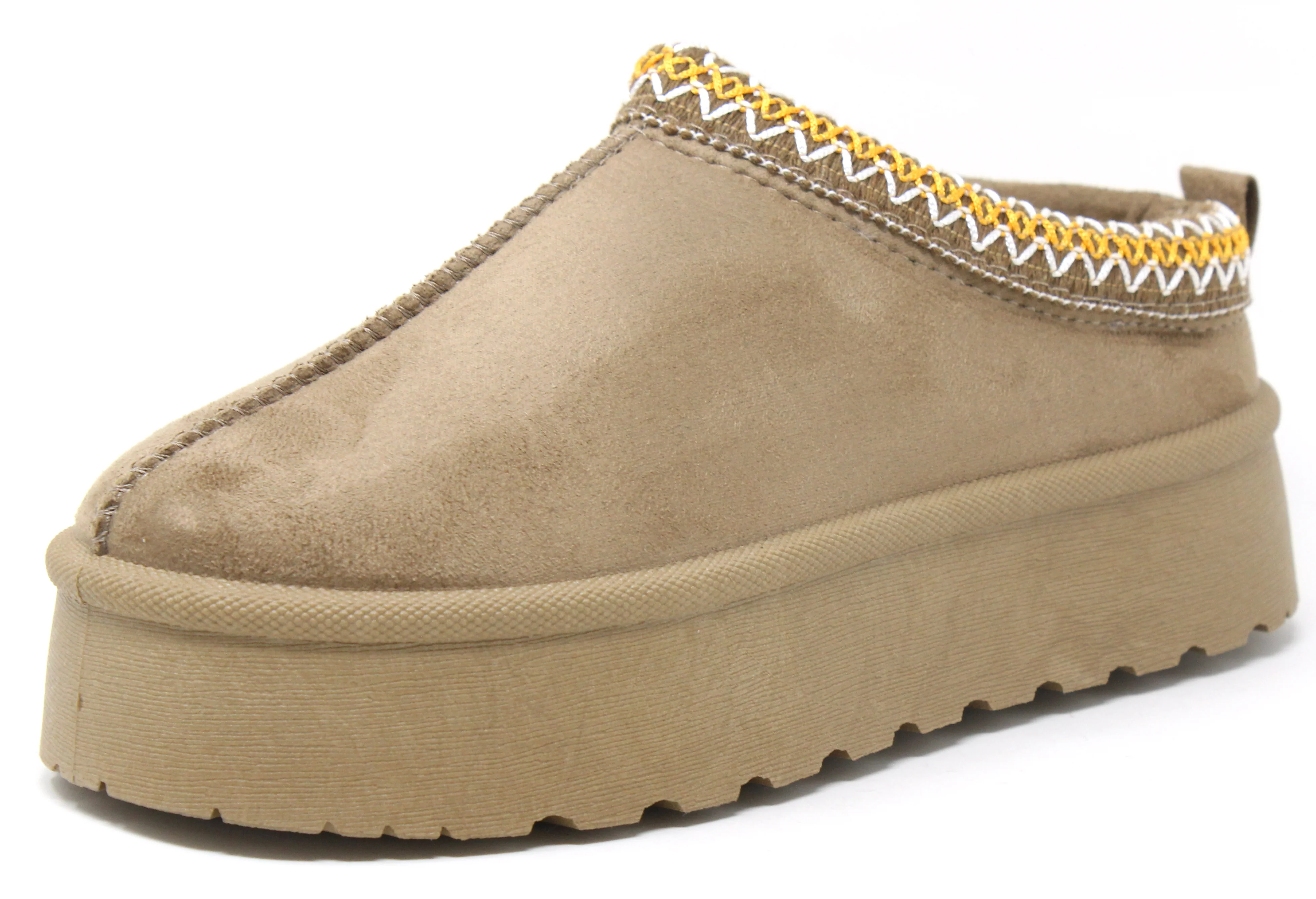 Embroidered Platform Slip On Boot - Image 5