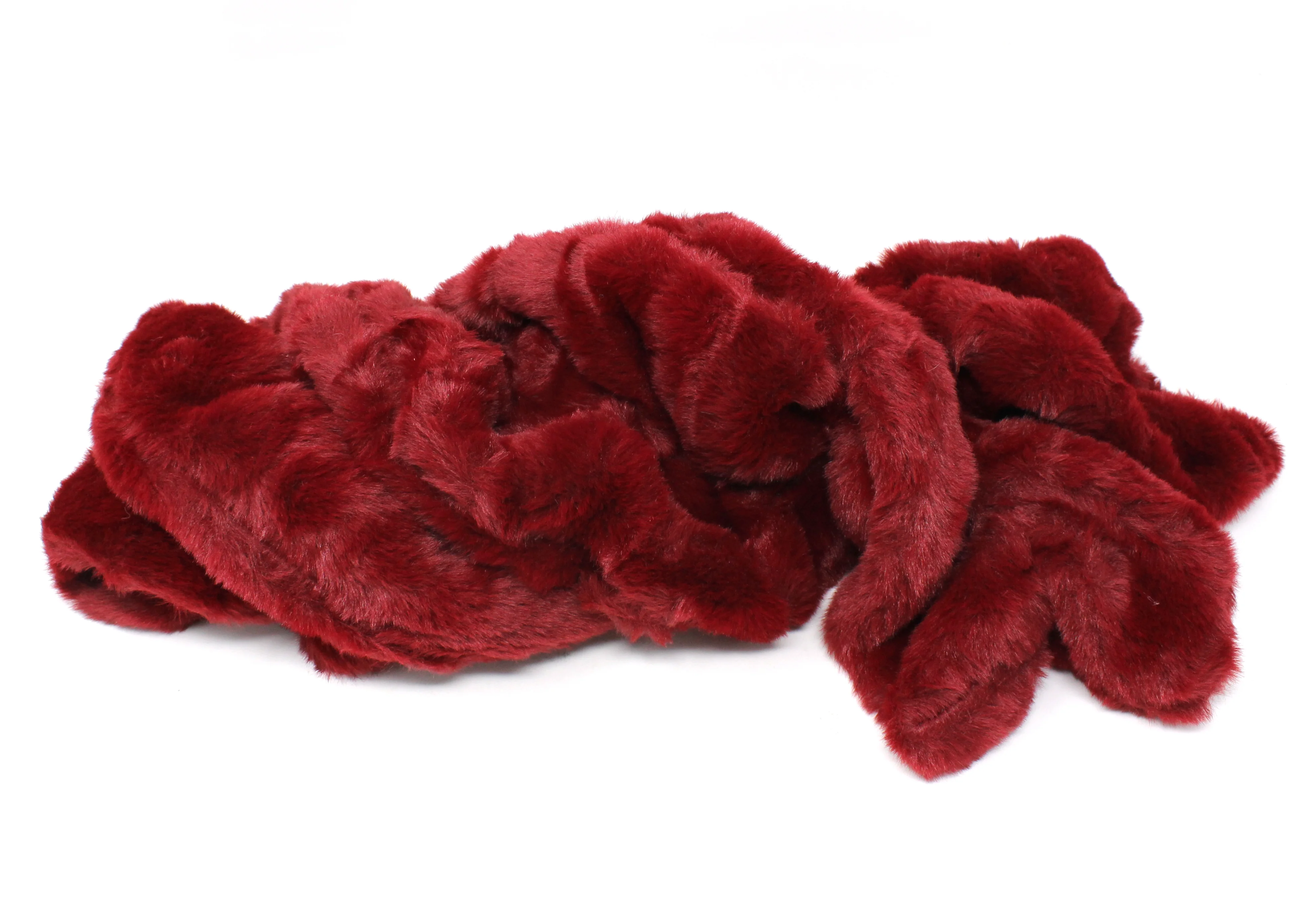 Faux Fur Gathered Look Scarf - Image 12