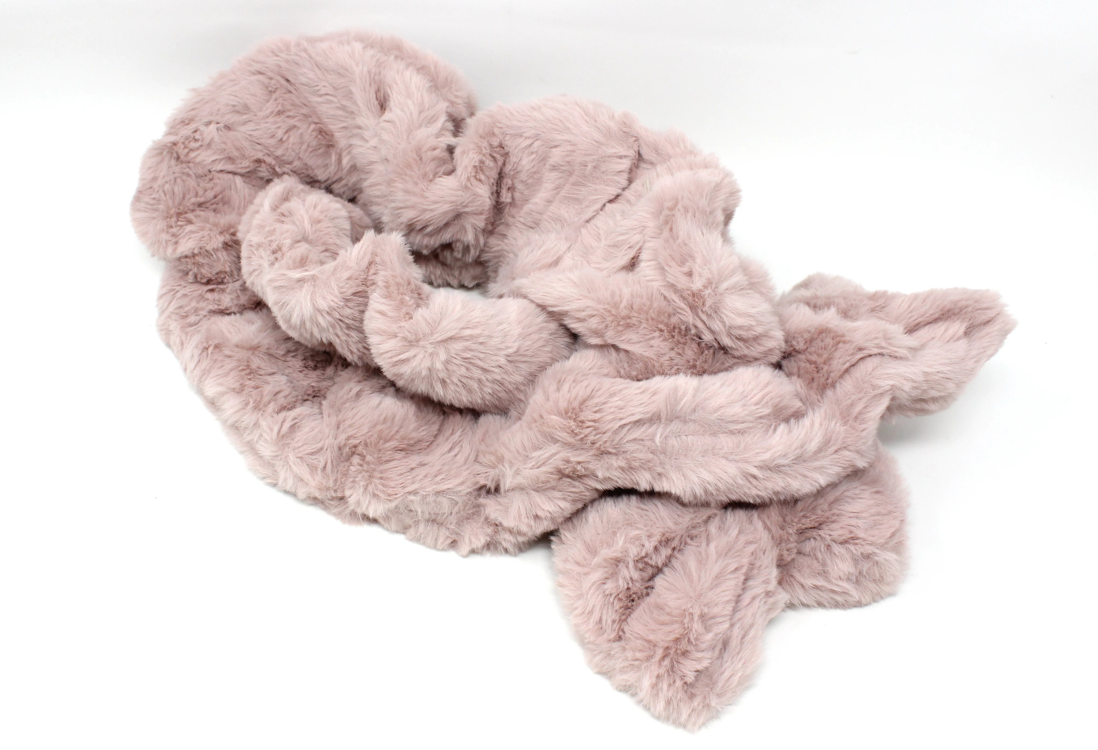 Faux Fur Gathered Look Scarf - Image 21