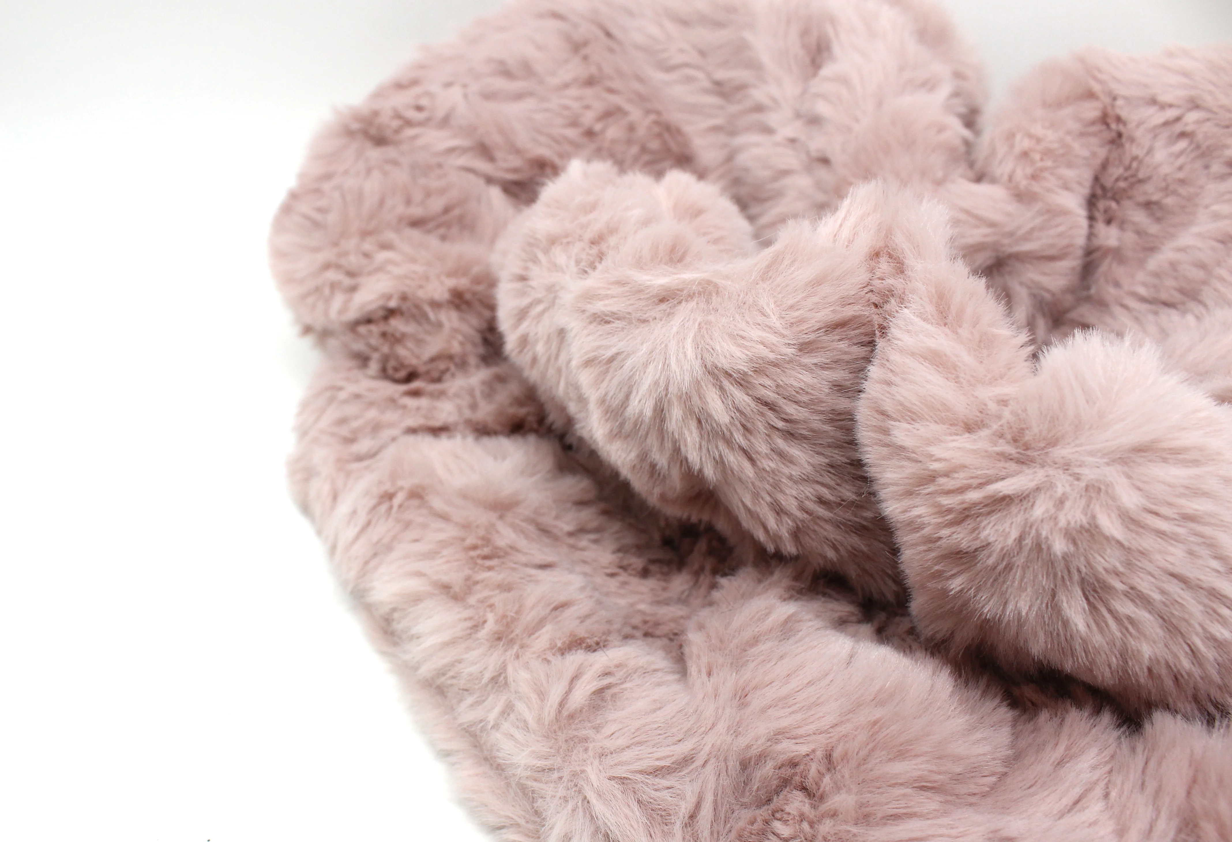 Faux Fur Gathered Look Scarf - Image 24