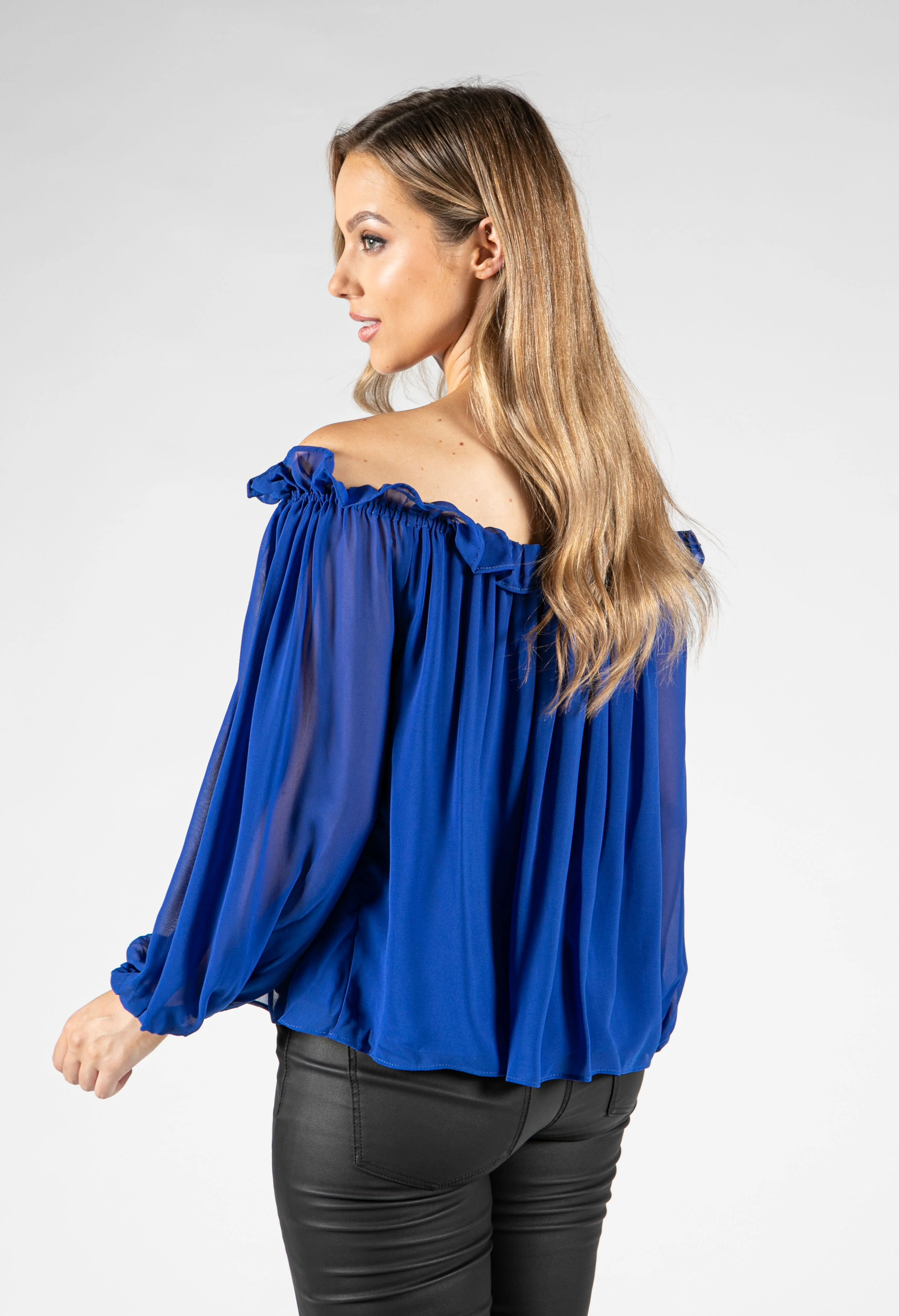 Flowy Ruffled Top - Image 3