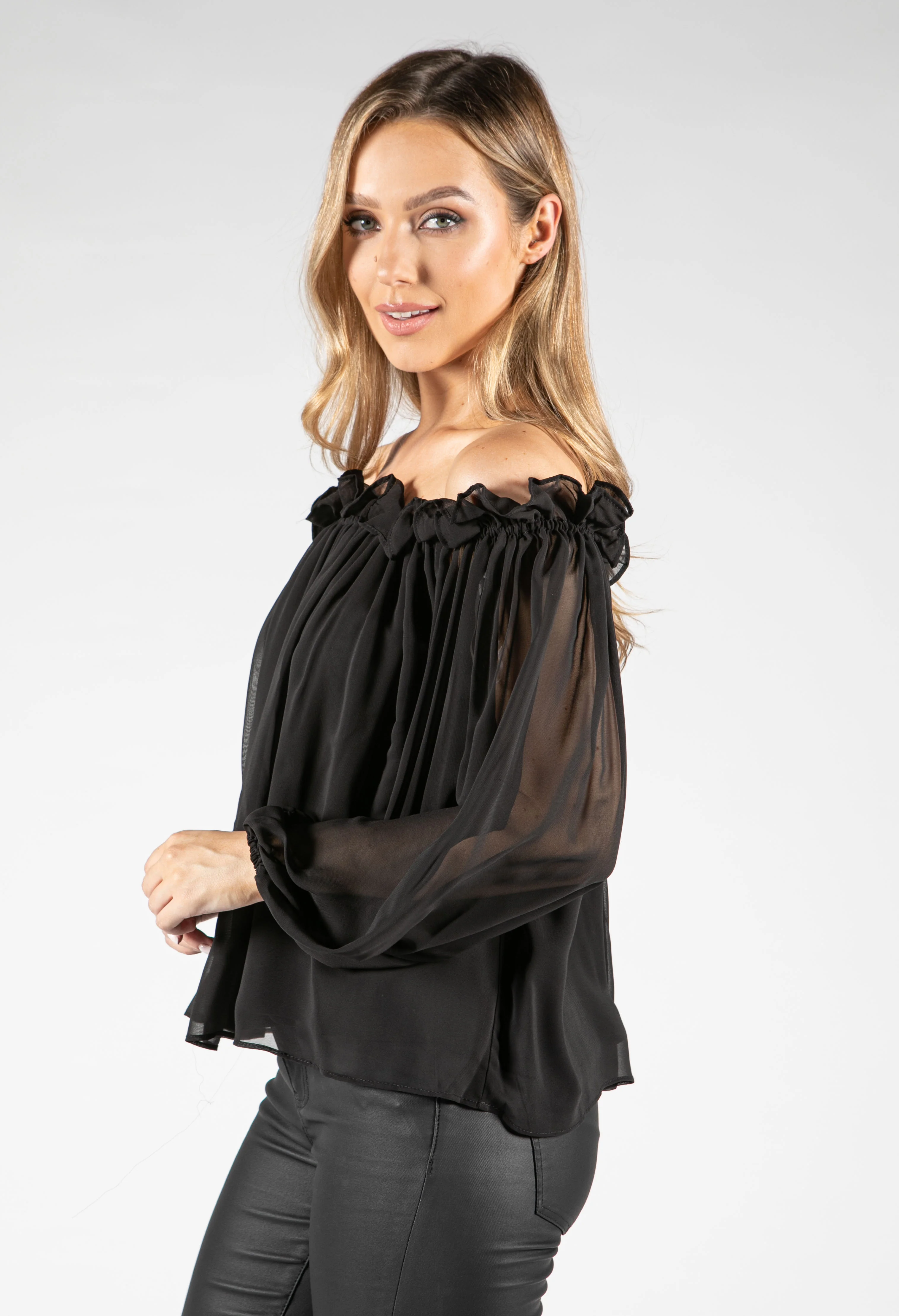 Flowy Ruffled Top - Image 7