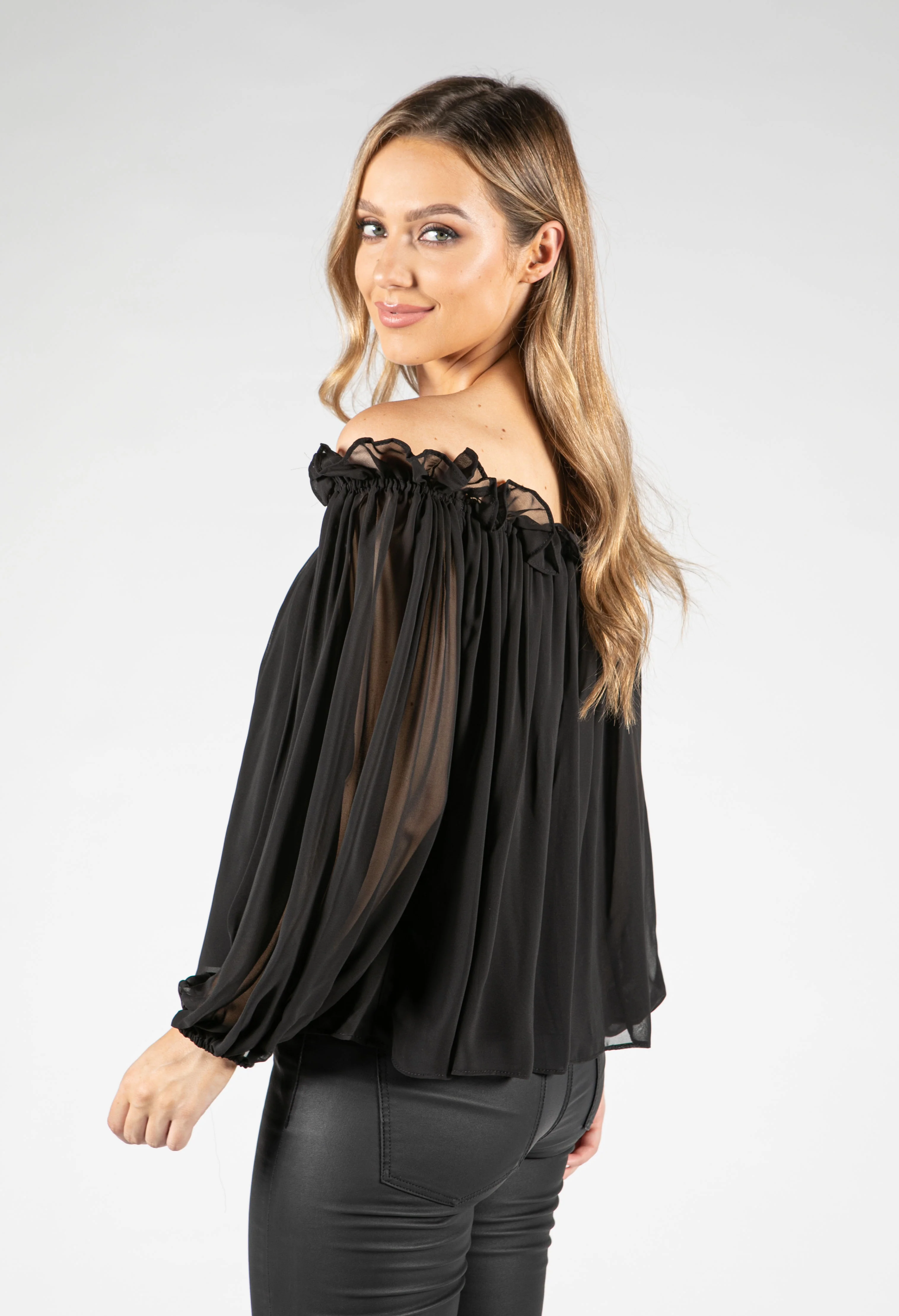 Flowy Ruffled Top - Image 8