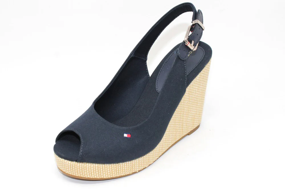 ICONIC SLINGBACK ESPADRILLE HIGH HEEL WEDGES - Image 10