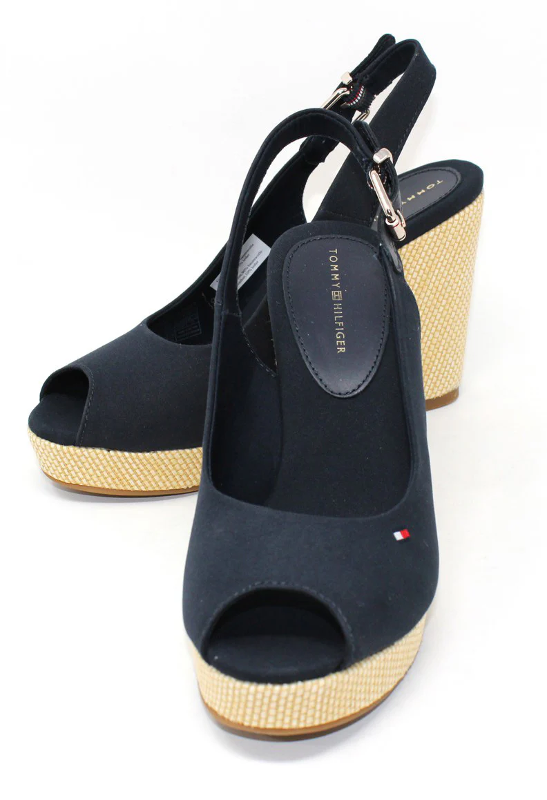 ICONIC SLINGBACK ESPADRILLE HIGH HEEL WEDGES - Image 11