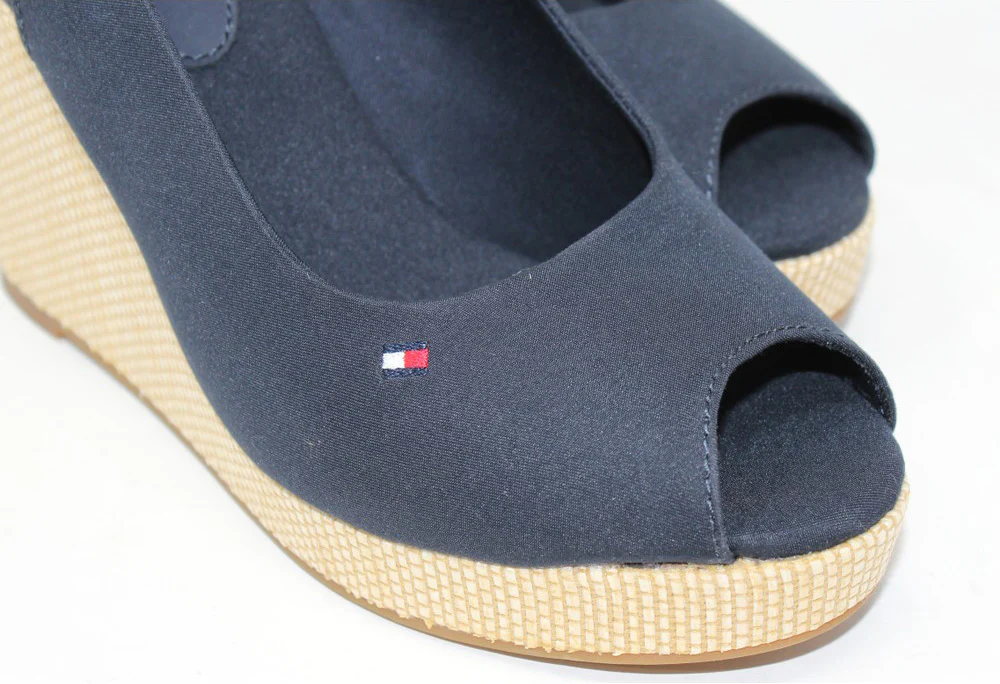 ICONIC SLINGBACK ESPADRILLE HIGH HEEL WEDGES - Image 12