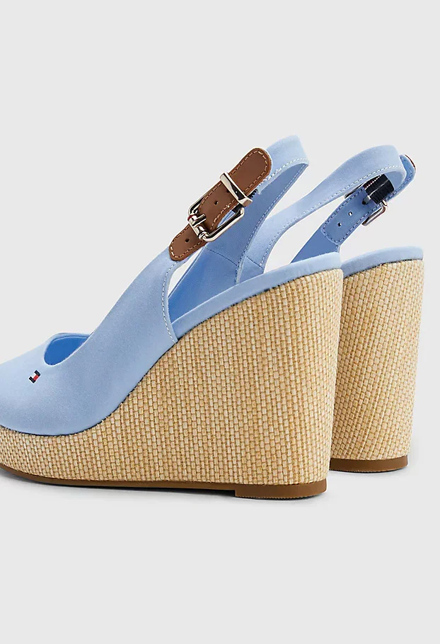 ICONIC SLINGBACK ESPADRILLE HIGH HEEL WEDGES - Image 17