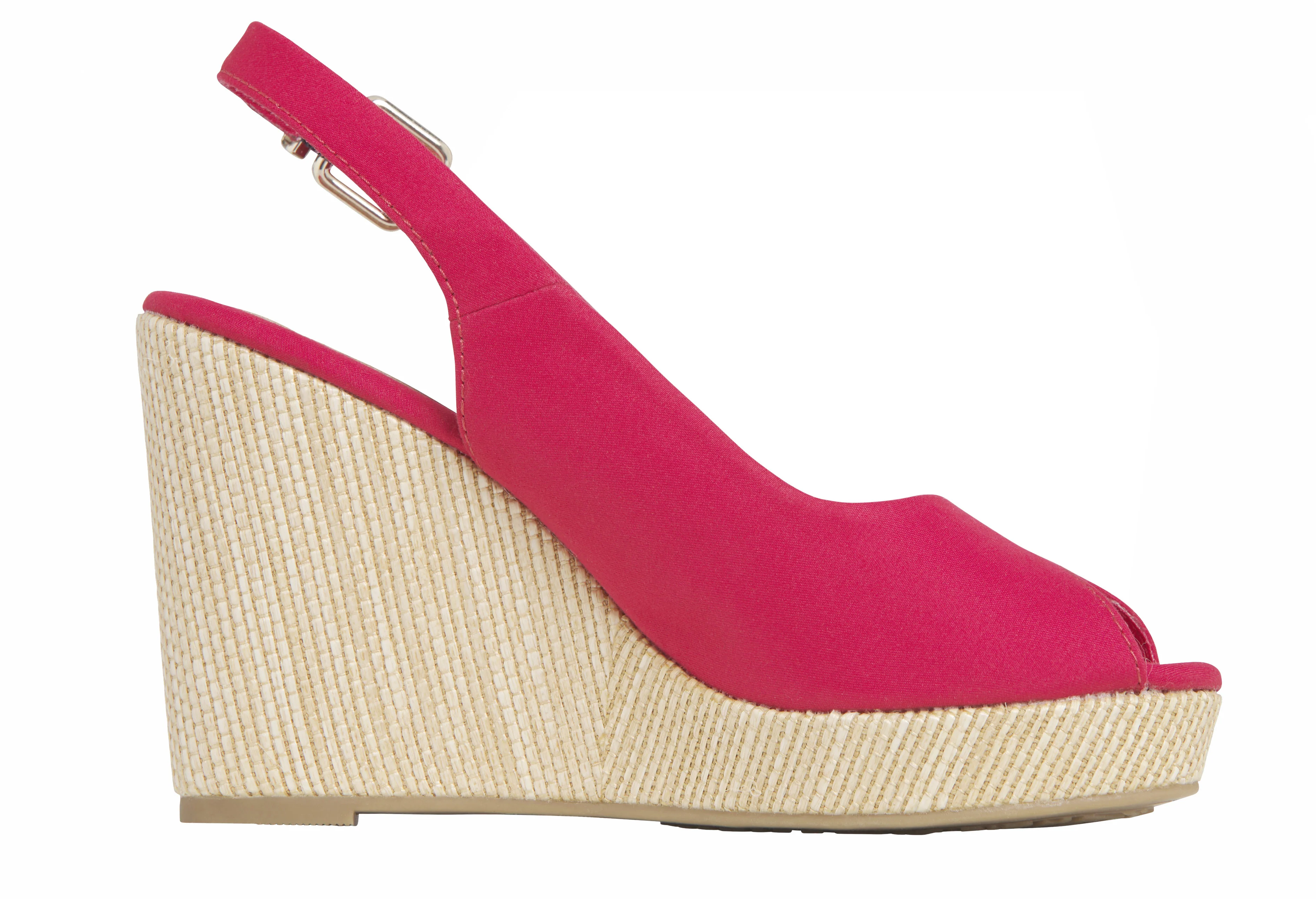 ICONIC SLINGBACK ESPADRILLE HIGH HEEL WEDGES - Image 8