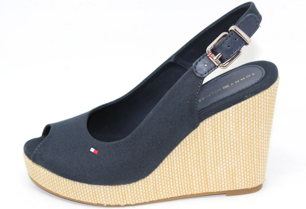 ICONIC SLINGBACK ESPADRILLE HIGH HEEL WEDGES - Image 9