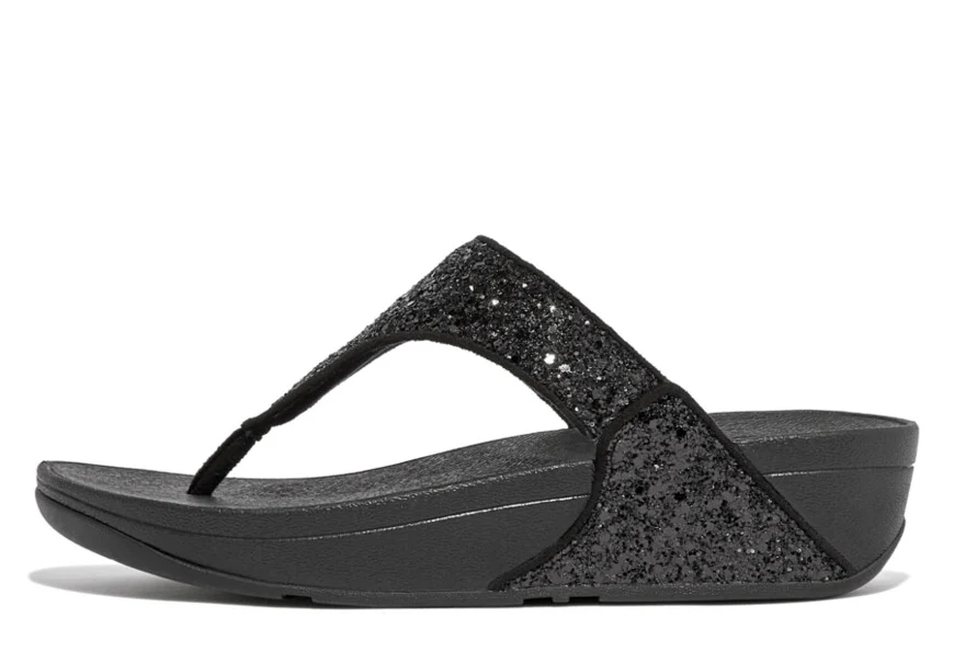 LULU  Glitter Toe-Post Sandals - Image 5