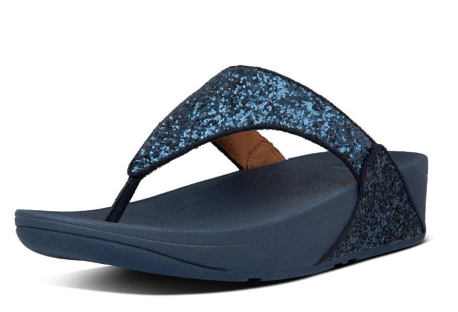 LULU  Glitter Toe-Post Sandals - Image 6