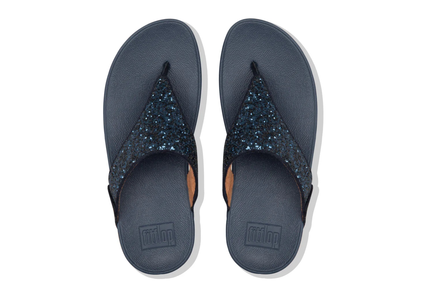 LULU  Glitter Toe-Post Sandals - Image 7