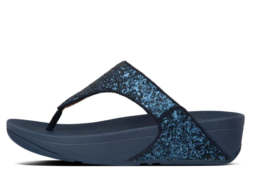 LULU  Glitter Toe-Post Sandals - Image 9