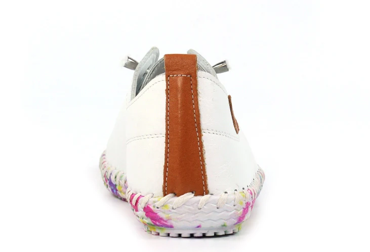 Padstow Leather Plimsoll - Image 5