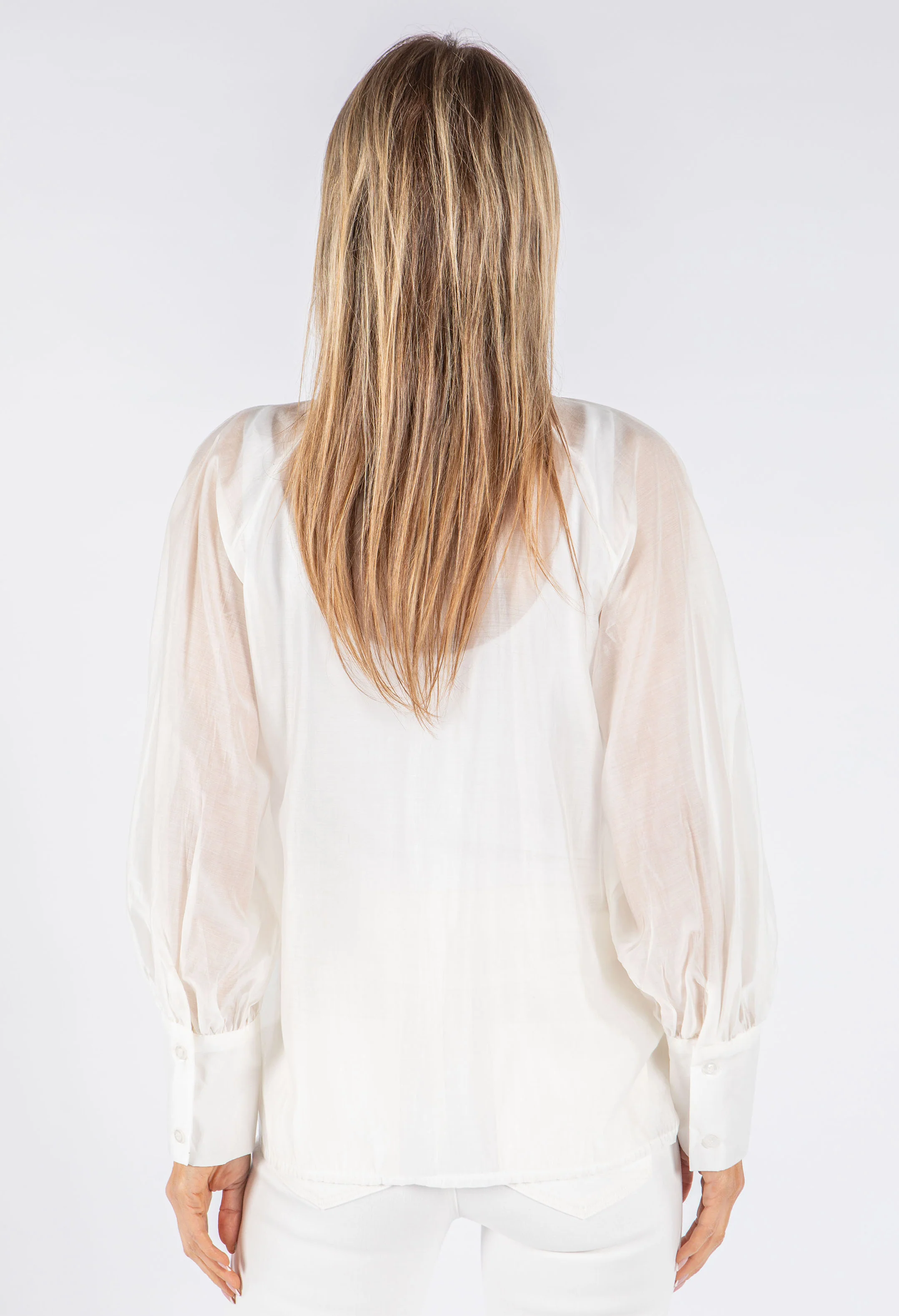 Pussy Bow Tencel Blouse - Image 20