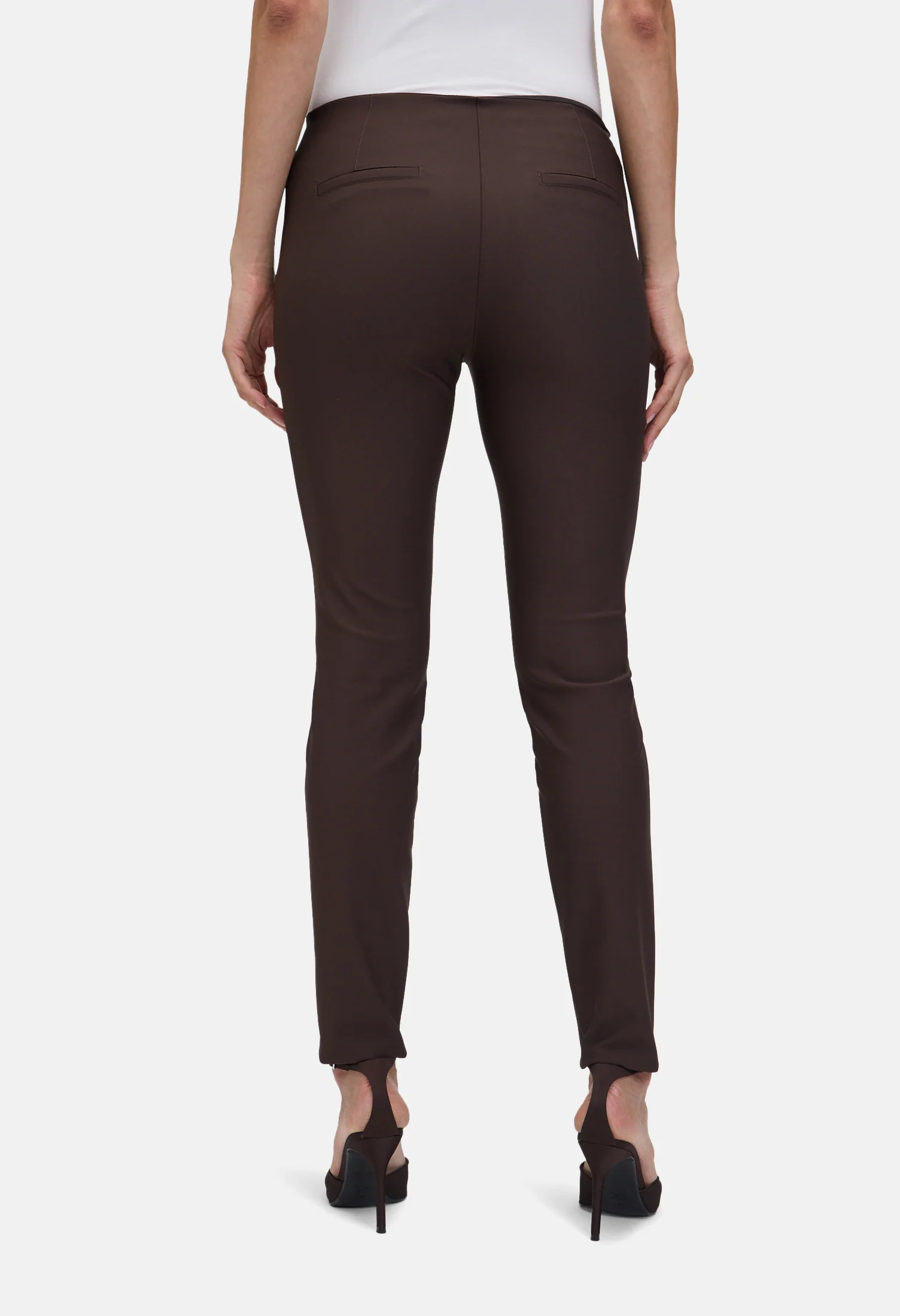 Slim Fit Business Trousers - Image 3