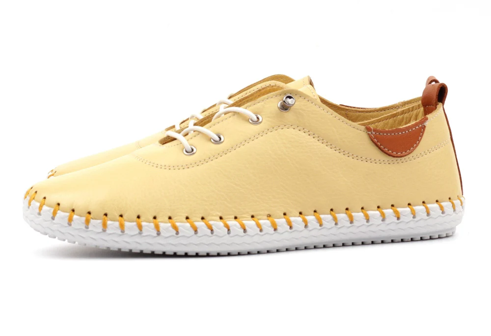 St. Ives Leather Plimsoll - Image 13