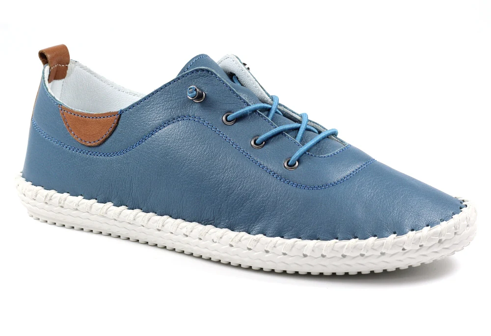 St. Ives Leather Plimsoll - Image 18