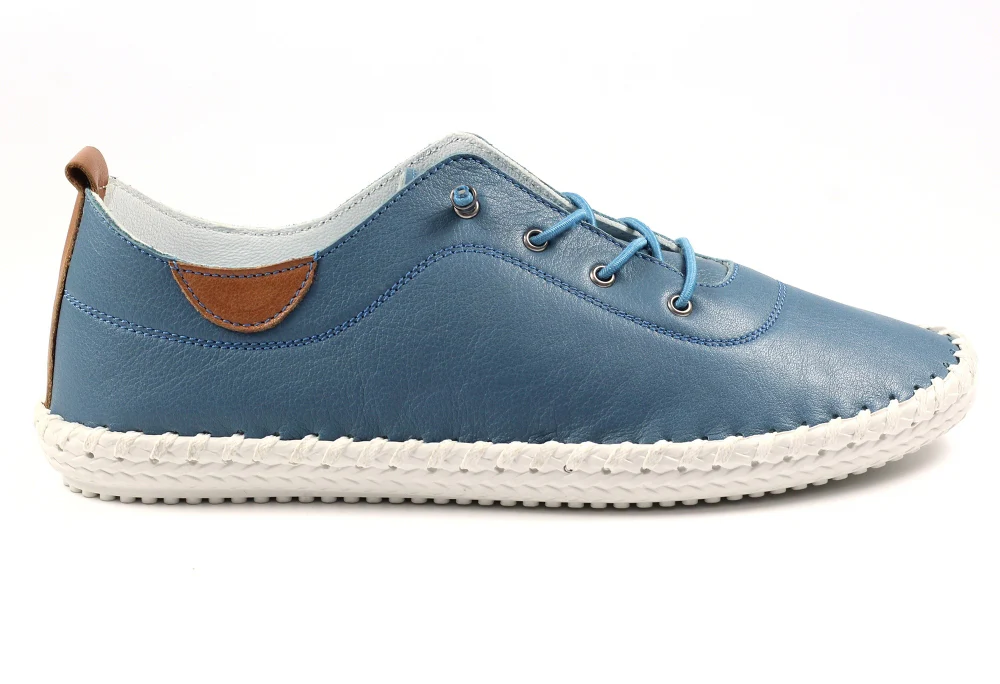 St. Ives Leather Plimsoll - Image 19