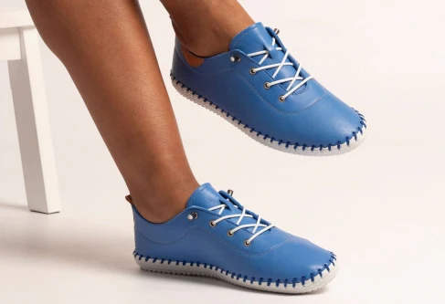 St. Ives Leather Plimsoll - Image 22