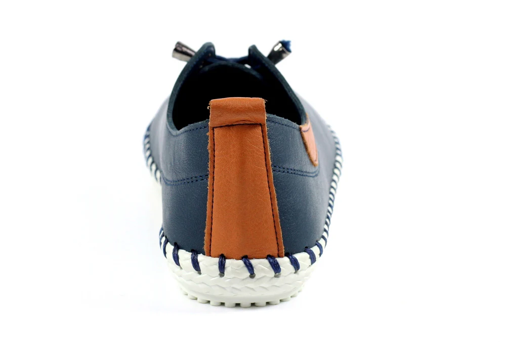 St. Ives Leather Plimsoll - Image 9