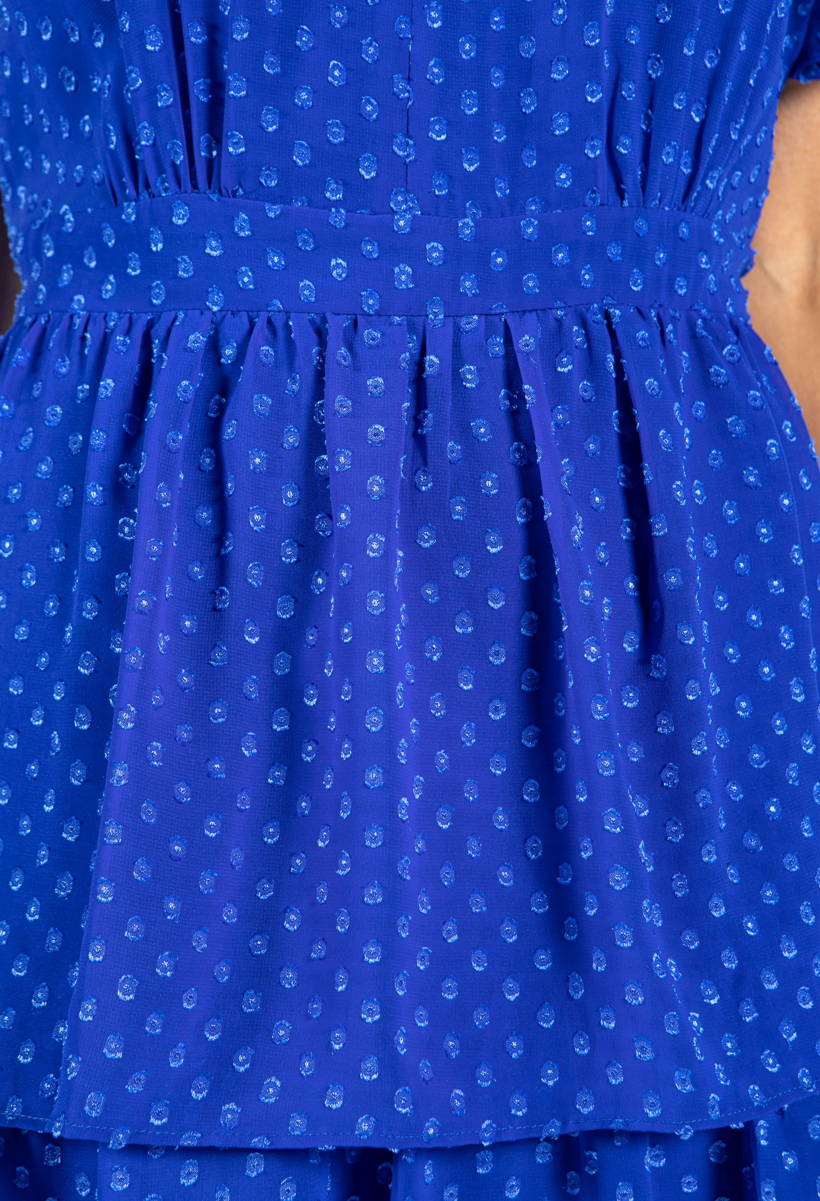 Textured Tiered Dress - Image 5