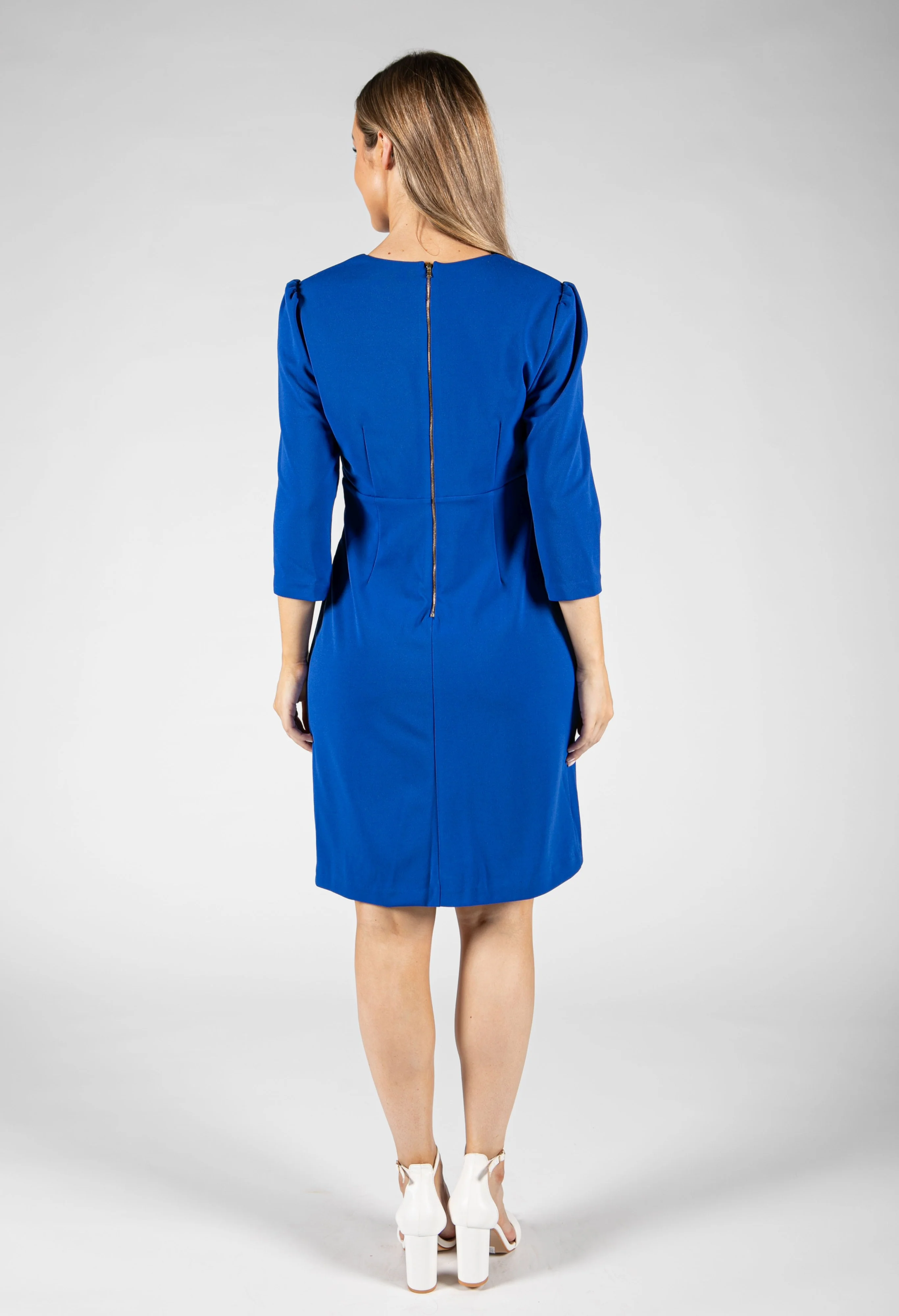 V-Neck Ruffle Dress - Image 4