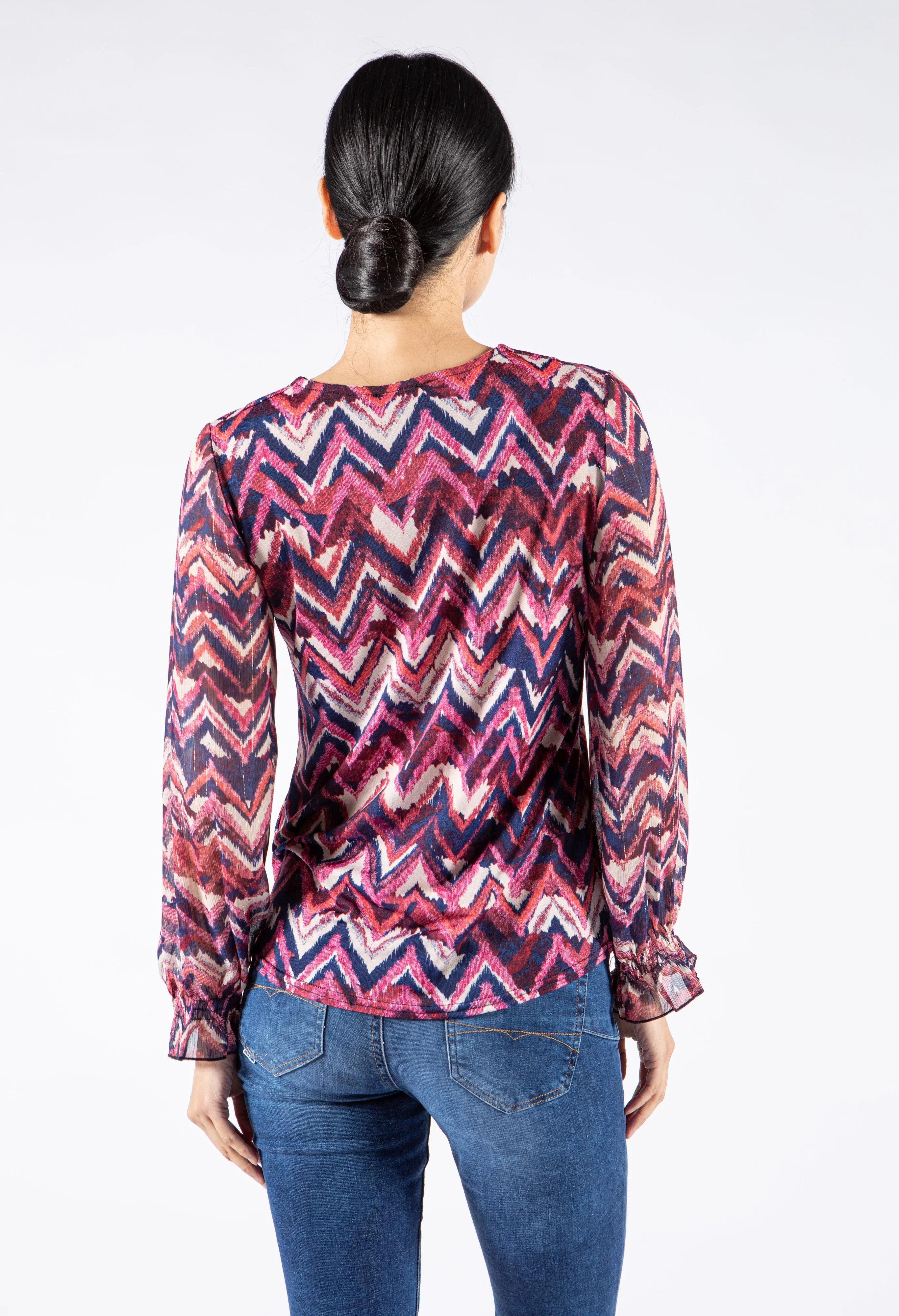Wave Printed Top - Image 3