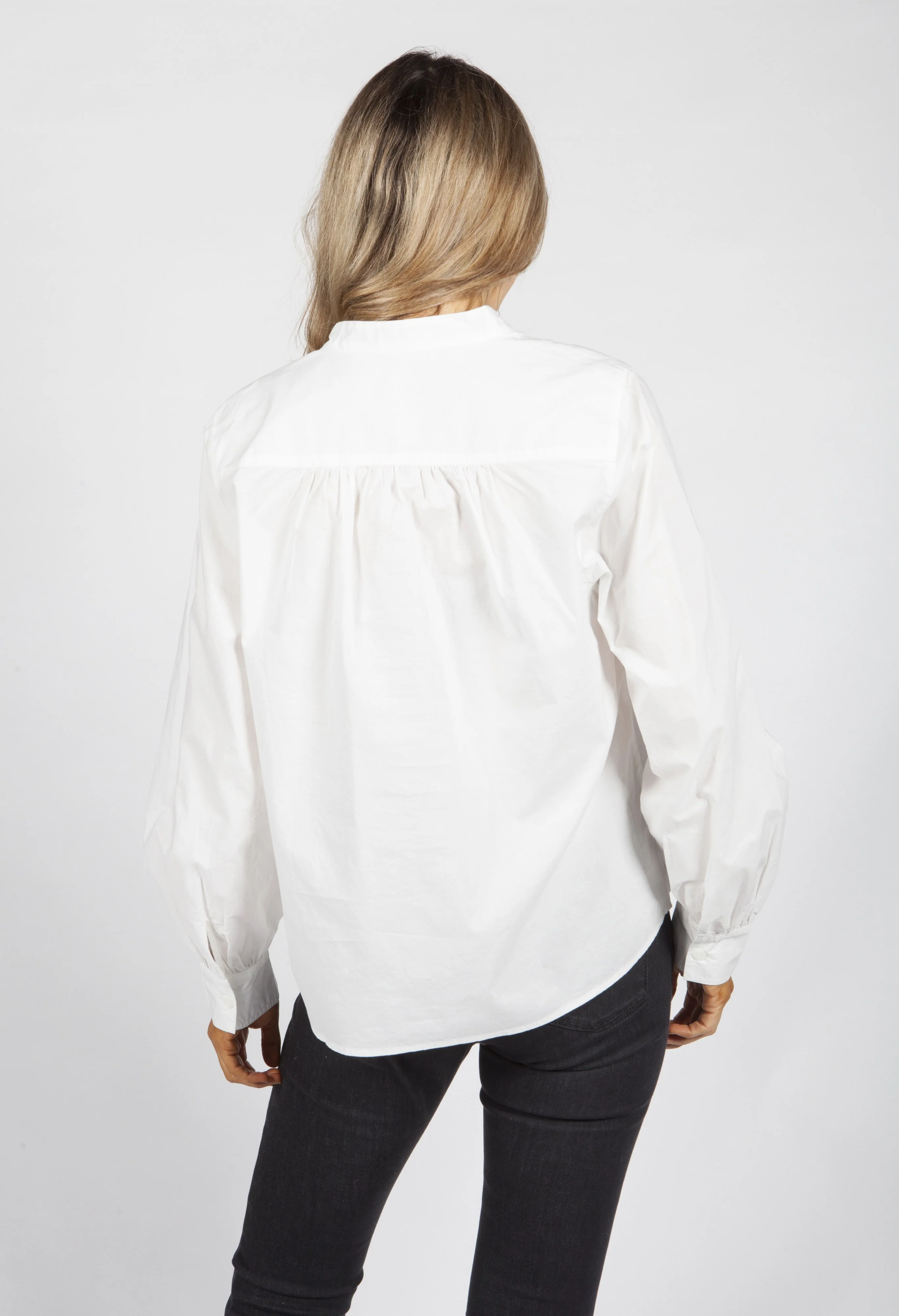White Fraube Blouse - Image 4
