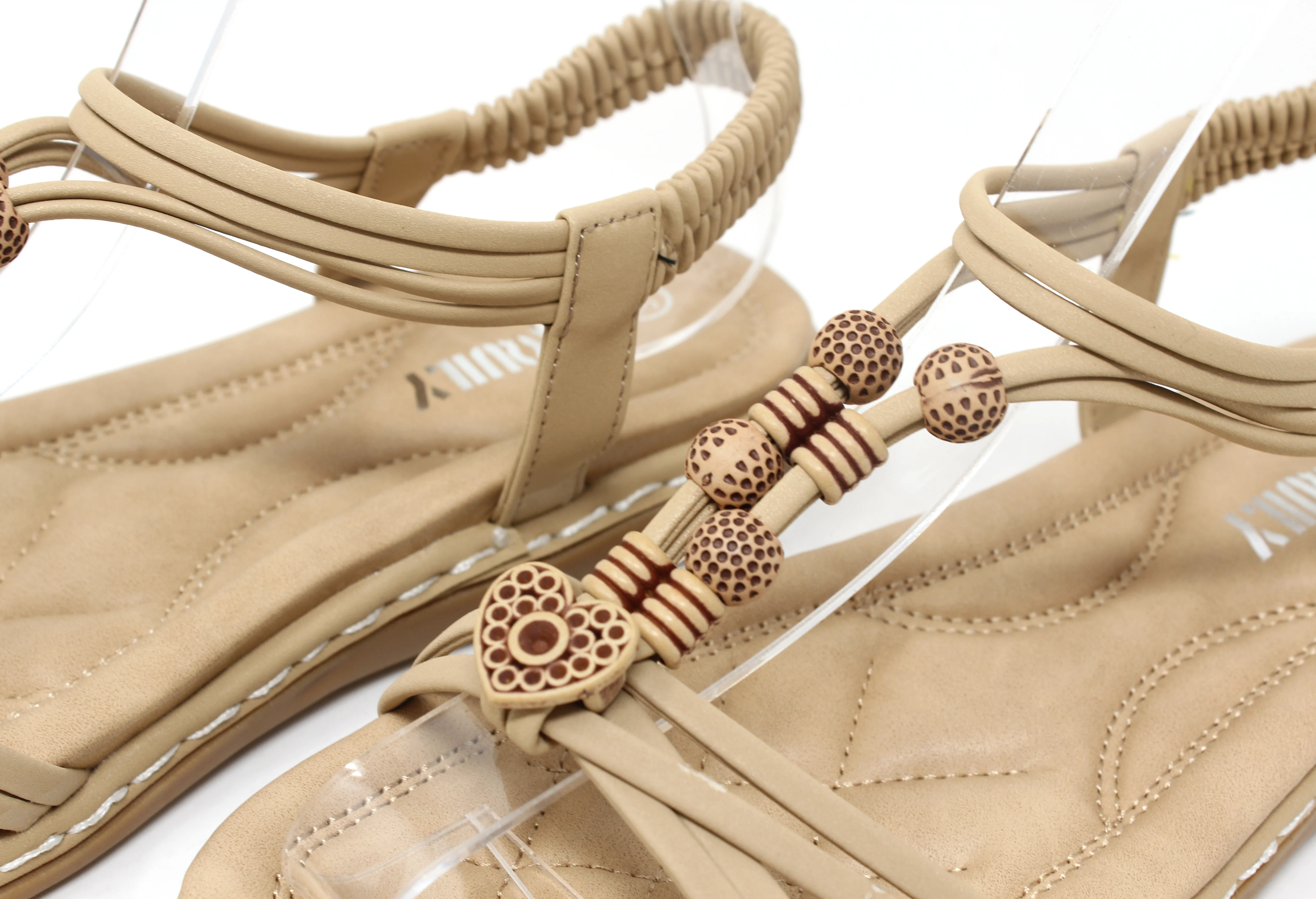 Wooden Beaded Sandal - Image 4