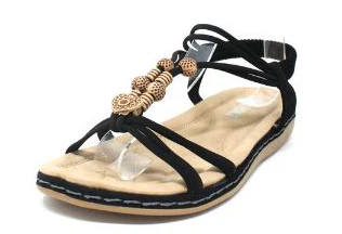 Wooden Beaded Sandal - Image 5